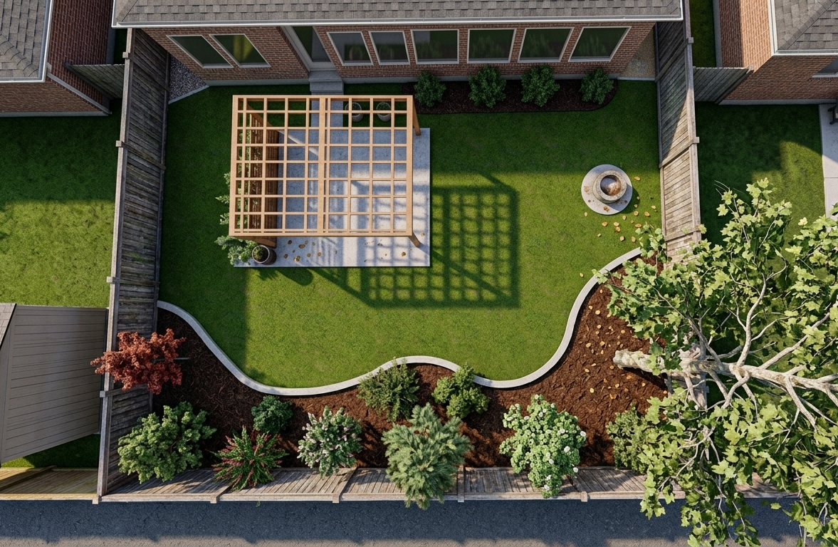 Pergola & Backyard